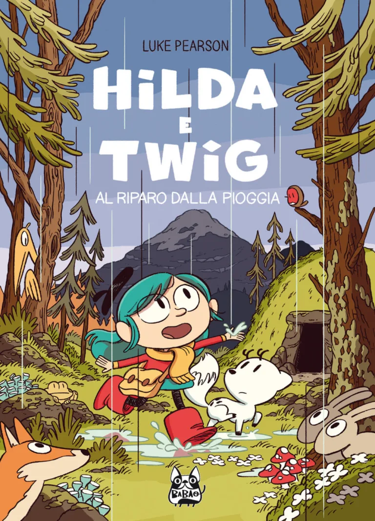 hilda e twig. al riparo dalla pioggia