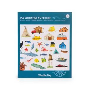 154 Stickers Aventure- adesivi avventura