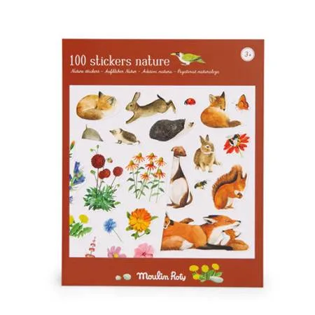 100 Stickers Nature