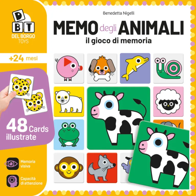 Memo degli animali. Il gioco di memoria