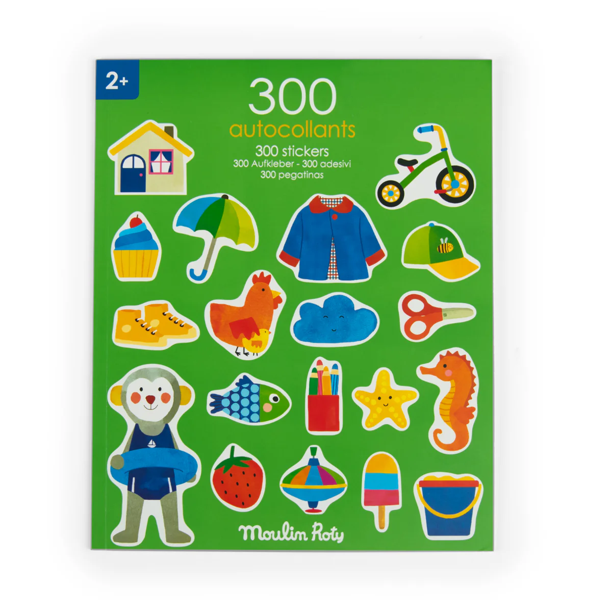 Cahier de 300 Stickers Les Popipop - Blocco con 300 Adesivi Les Popipop