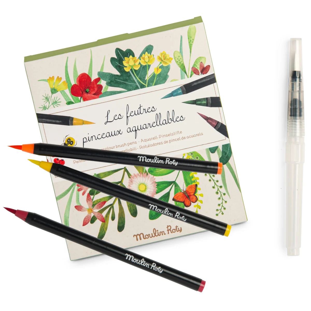 Les feutres pinceaux aquarellables - Pennarelli pennello acquarellabili