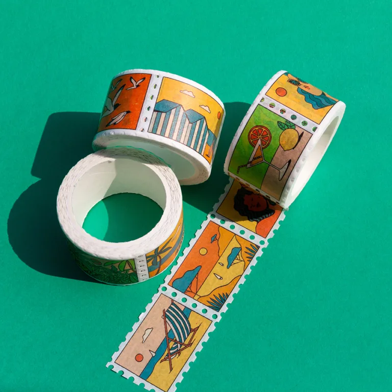 Washi tape - Francobollo Eté