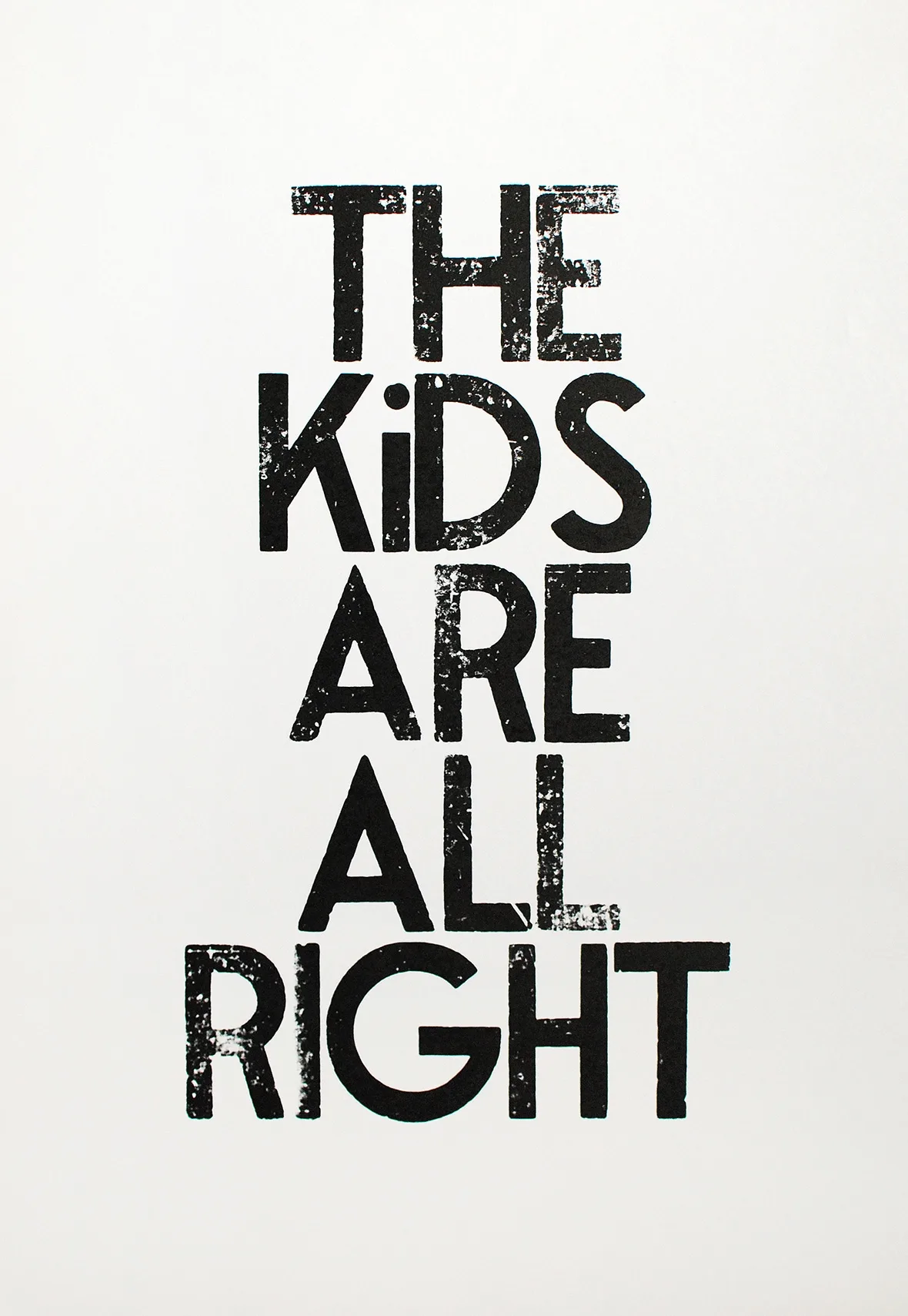 The kids are all right notebook