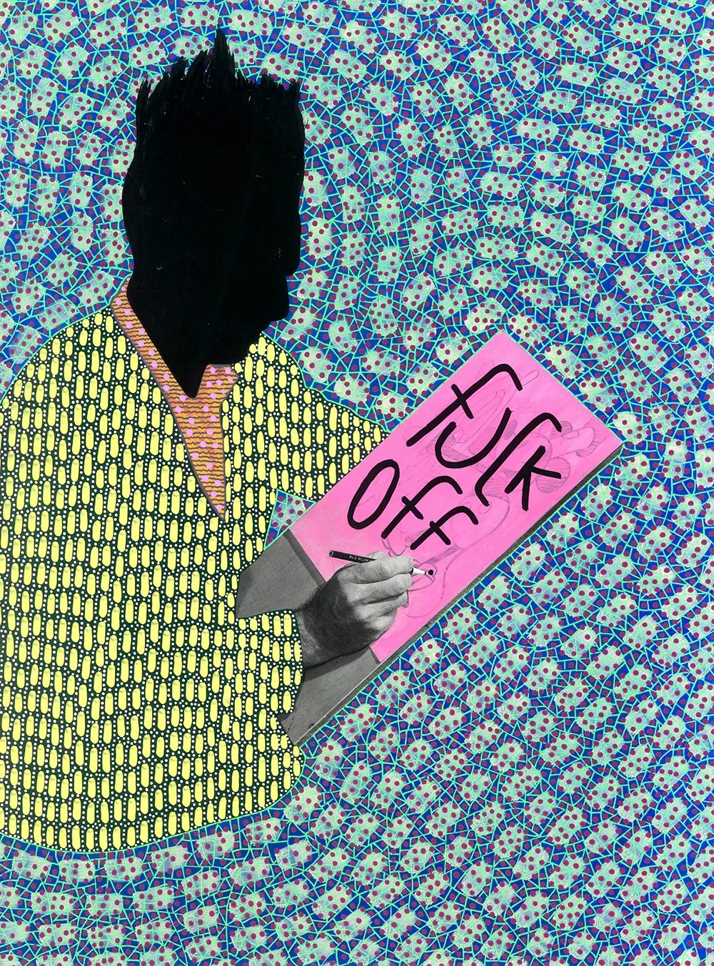 Man drawing