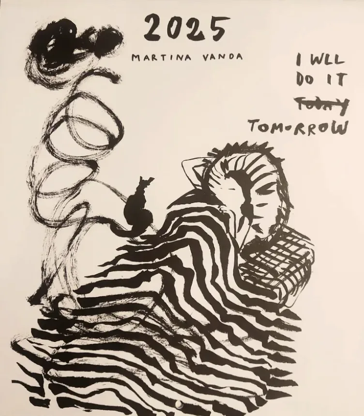 Calendario 2025 Martina Vanda