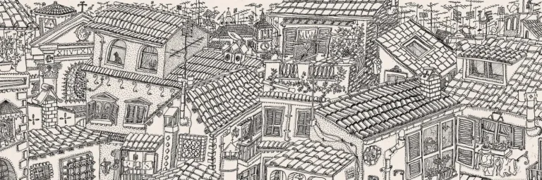 The roofs of Rome