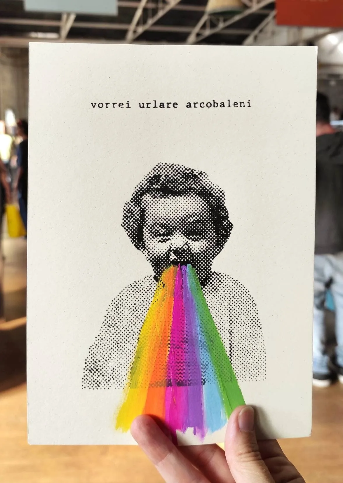 Vorrei urlare arcobaleni