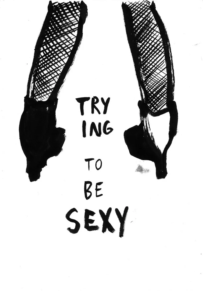 Quaderno Trying to be sexy