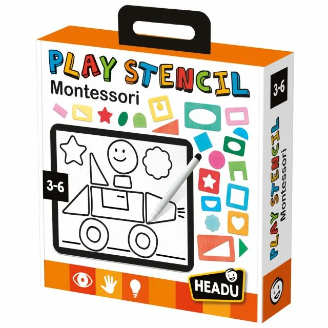 Play Stencil Montessori