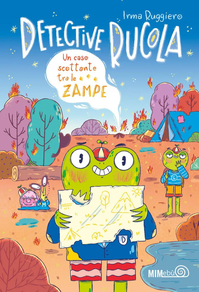 caso scottante tra le zampe. detective rucola (un)