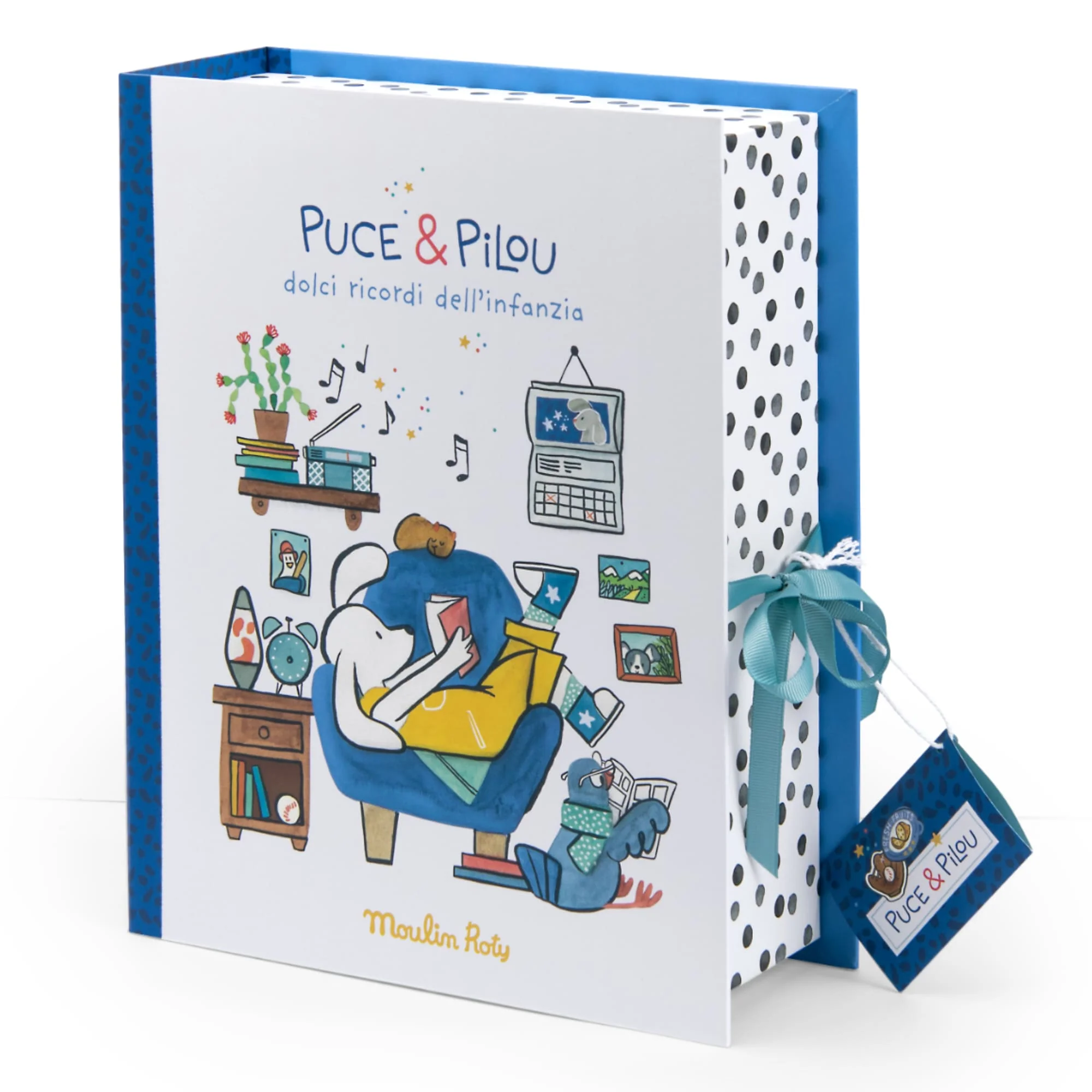 Puce & Pilou - Cofanetto nascita - Souvenir box