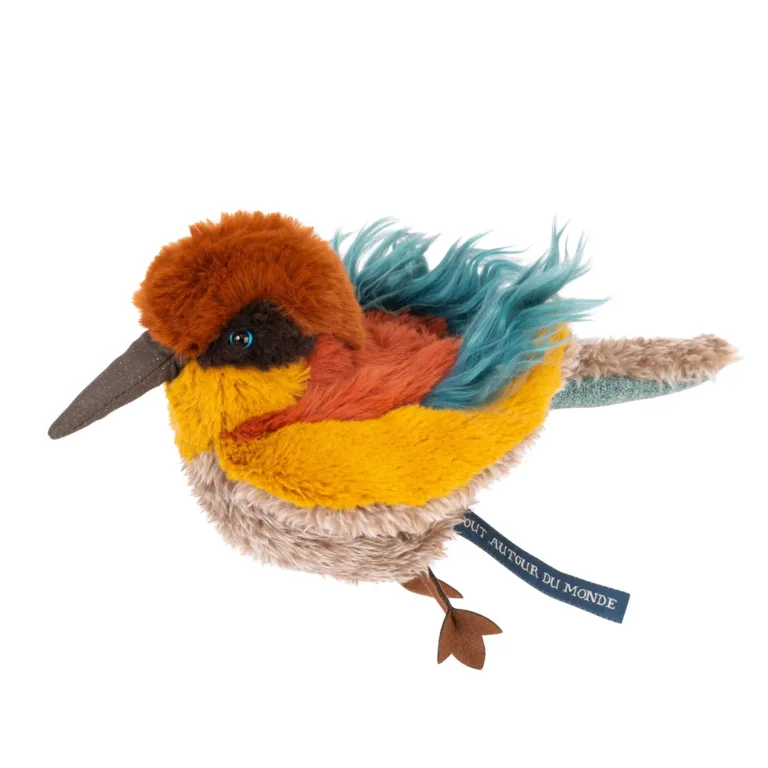 Peluche Uccello Gruccione Tout autour du monde