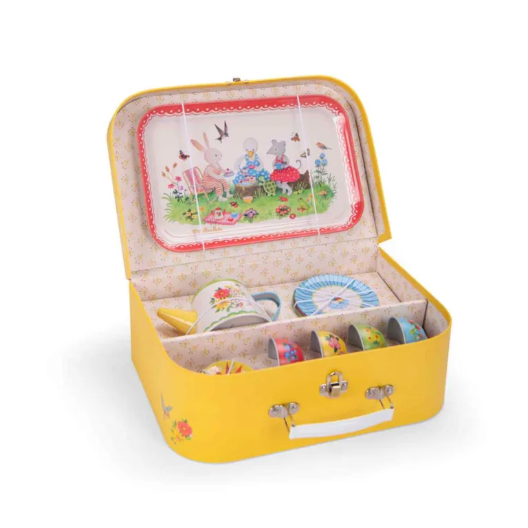 Valise dinette thé La Grande famille - Valigetta servizio da te La Grande famille
