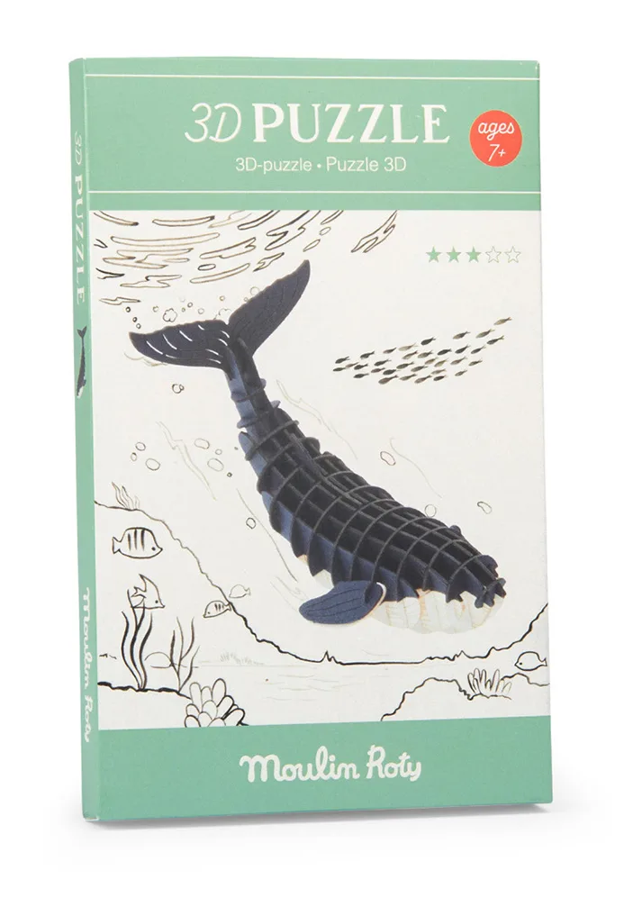 Puzzle 3D Balena