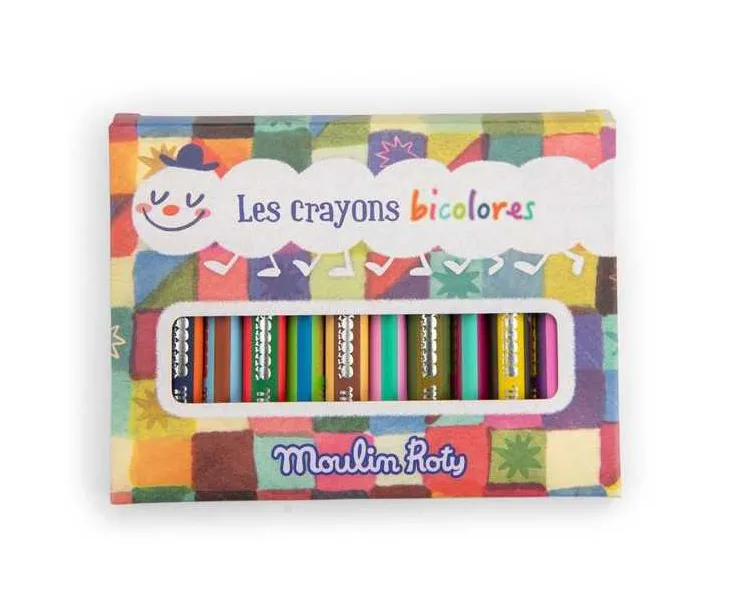 Set di matite bicolore - Les petites Merveilles