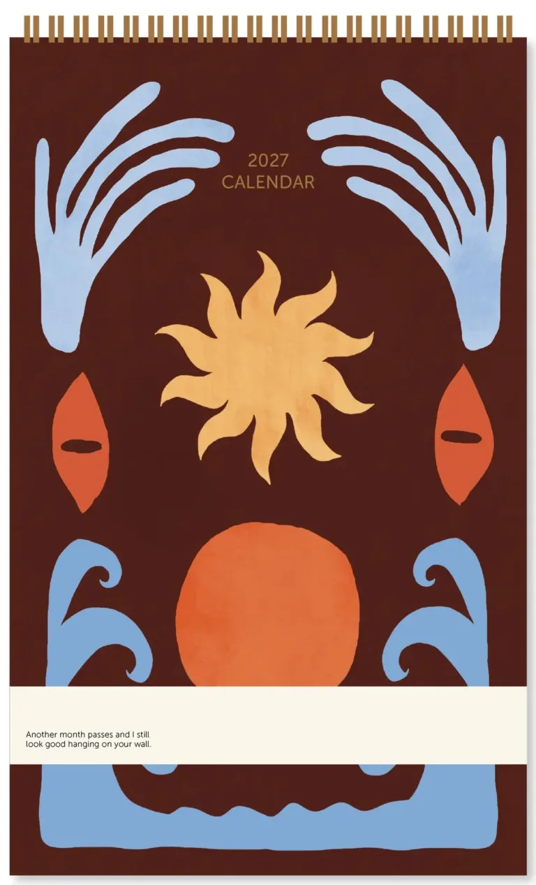 Calendario A-Journal 2027 - Blu