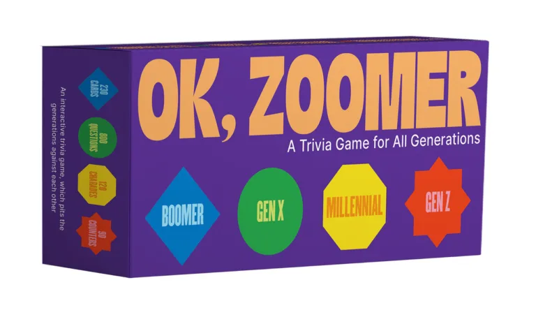 Ok, zoomer. A Trivia Game for all generations