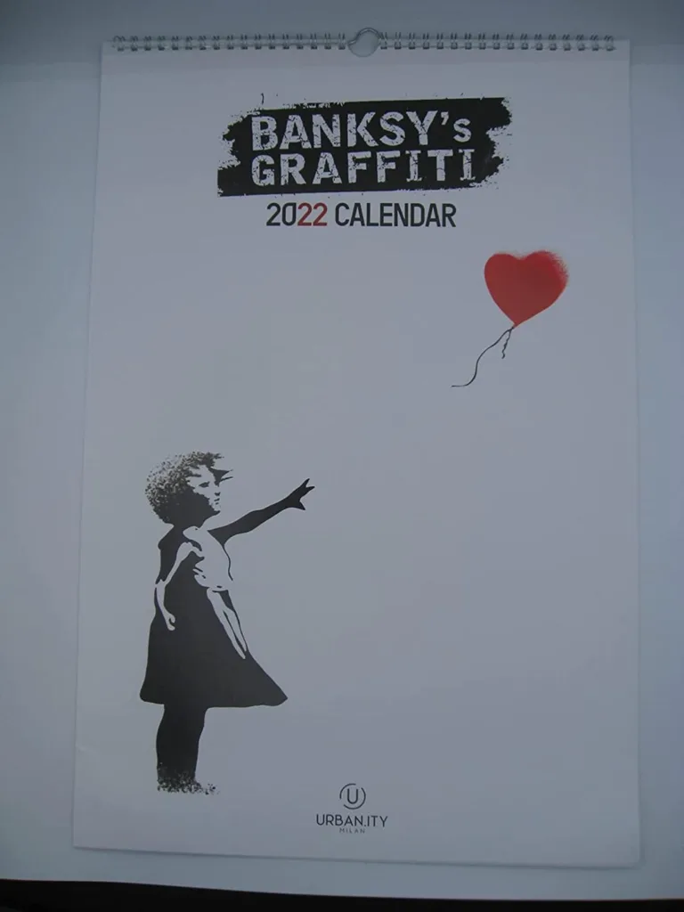 BANKSY'S ART CALENDAR 32X48