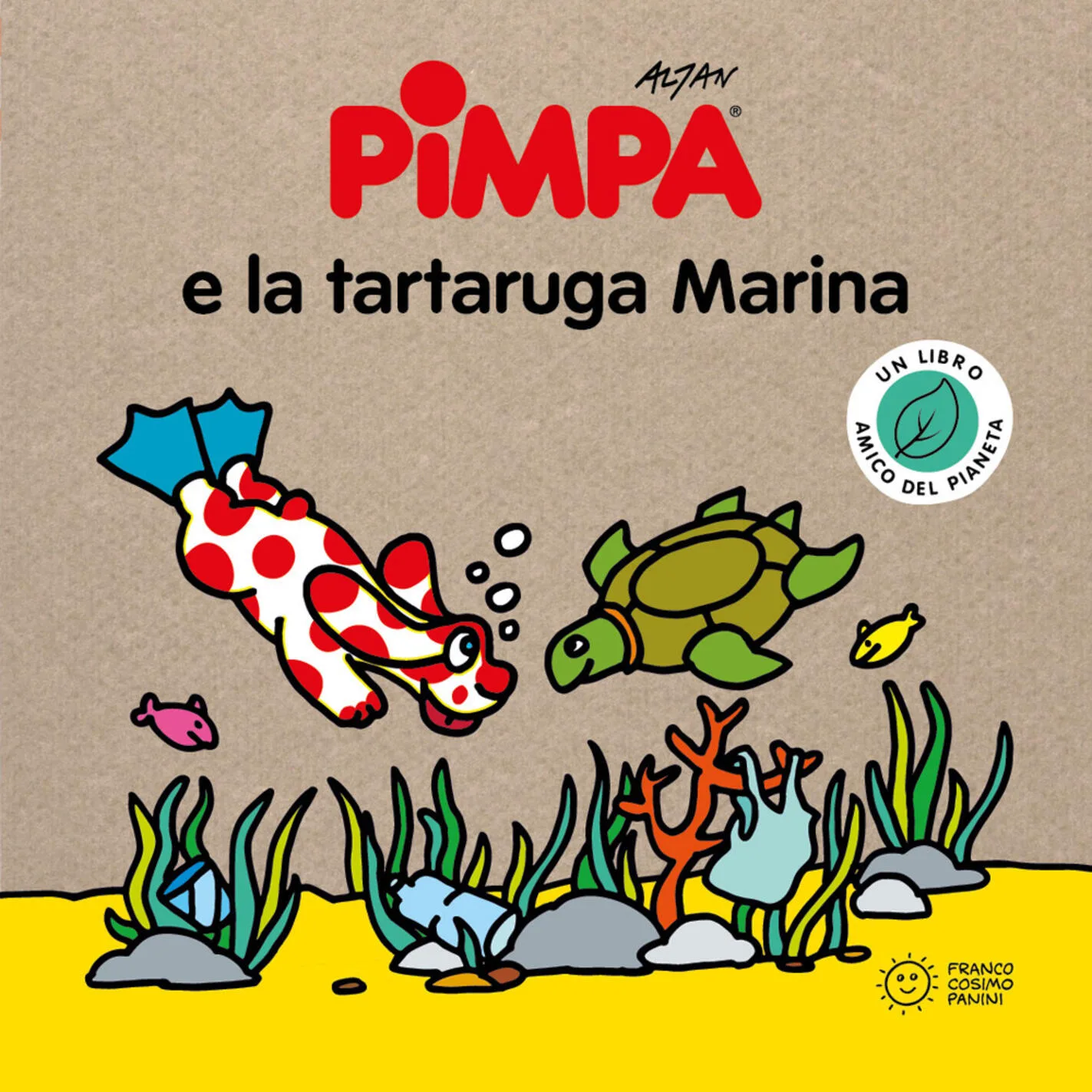 Pimpa e la tartaruga marina. Atorie per il pianeta