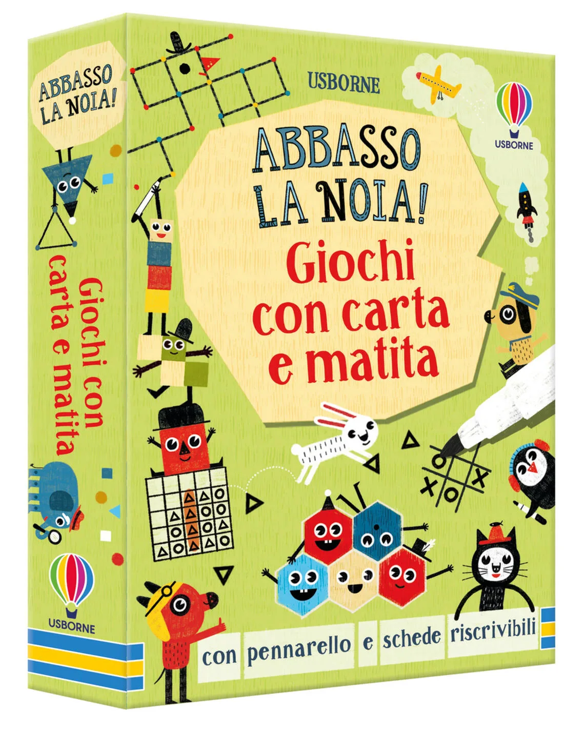 Giochi con la noia! Giochi con carta e matita