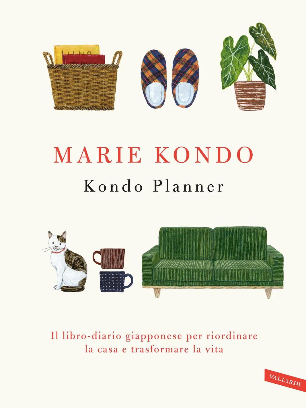 Kondo planner. il libro-diario giapponese per riordinare la casa e trasformare la vita