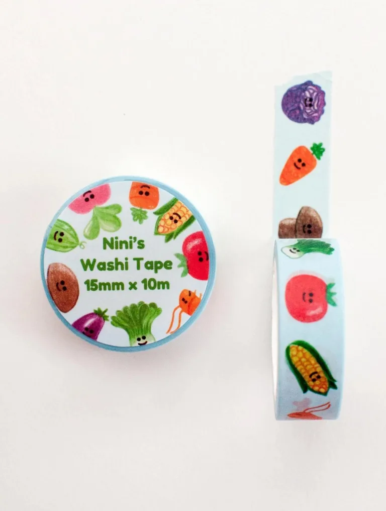Washi Tape - Festa di Verdure