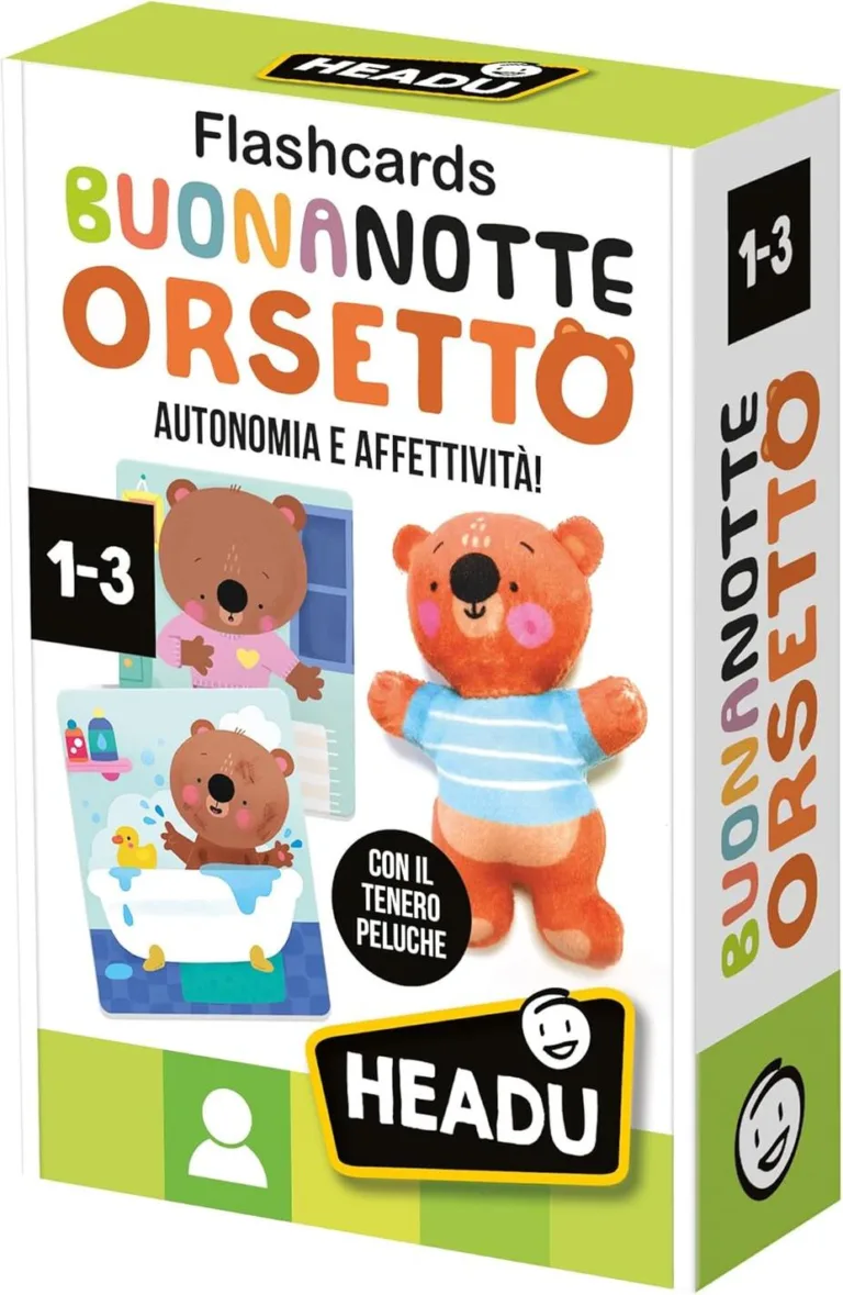 Flashcards buonanotte orsetto