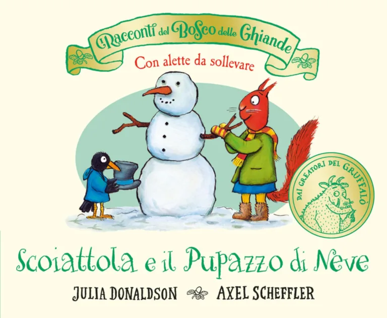 I racconti del Bosco delle Ghiande. Scoiattola e il pupazzo di neve.
